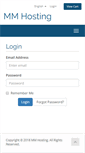 Mobile Screenshot of mmhosting.com